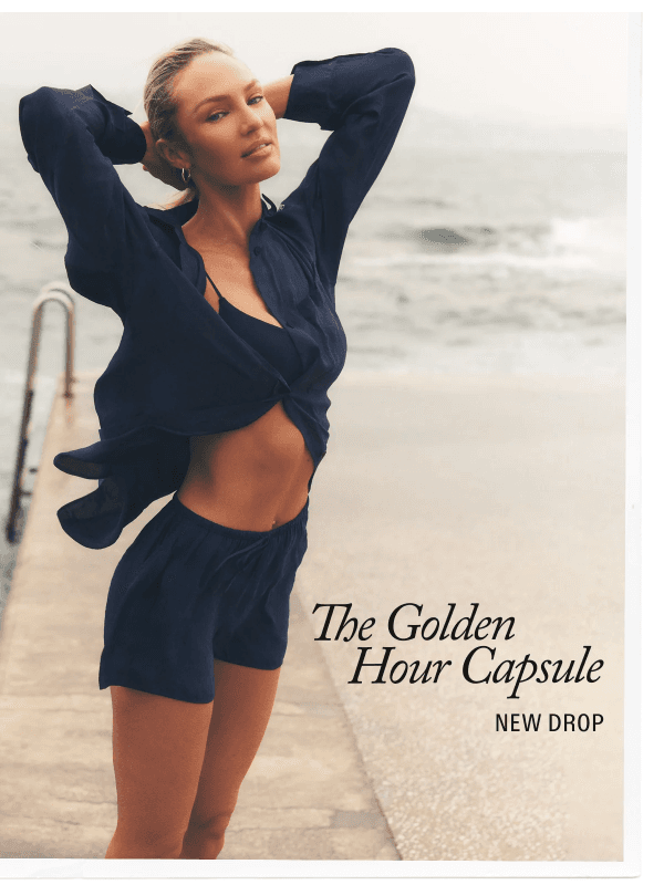 Newsletter preview: New Drop: The Golden Hour Capsule