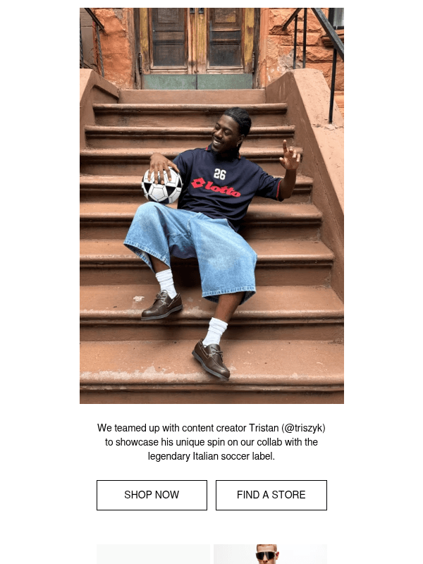 Newsletter preview: Get the look: @triszyk in LOTTO H&M