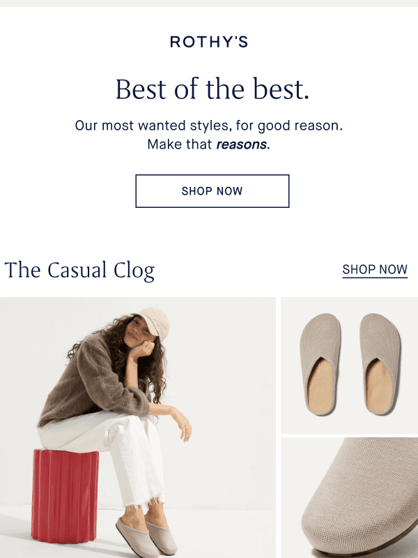 Newsletter preview: The BEST of your fave styles.