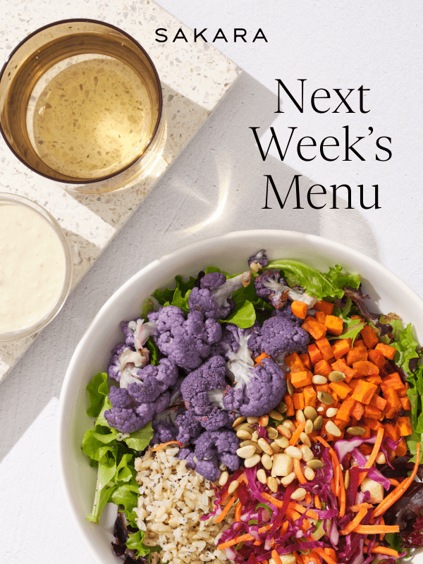 Newsletter preview: Your Inside Look at Next Week’s Menu