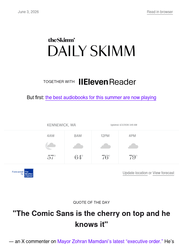 Newsletter preview: What the cluck?