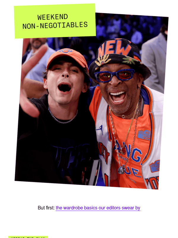 Newsletter preview: Weekend: This Clothing Brand Does Home? 🤯