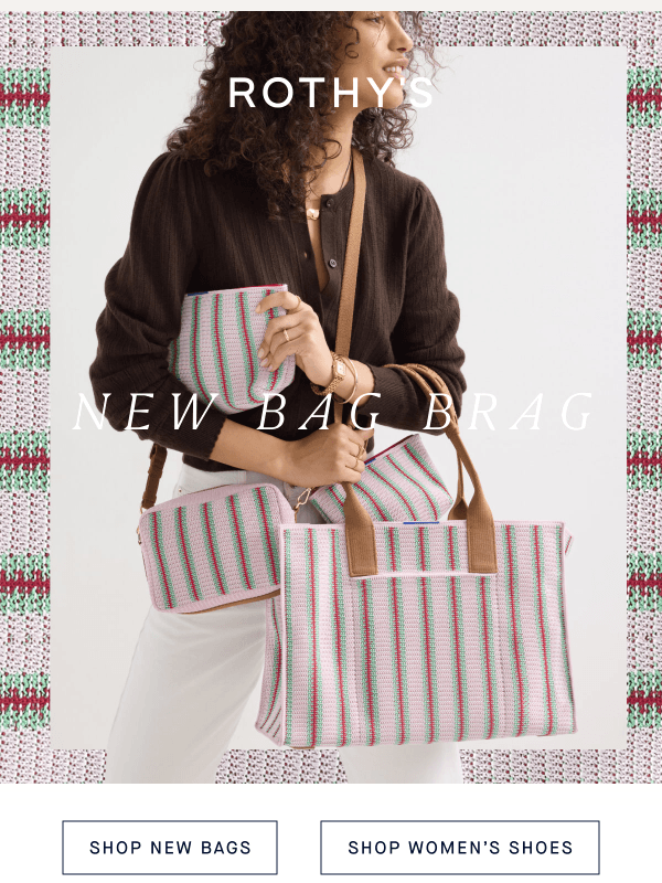 Newsletter preview: Colorful bags are back!