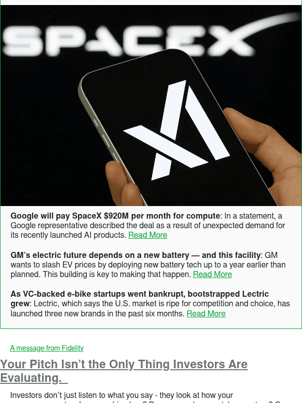 Newsletter preview: Google will pay SpaceX $920M per month for compute