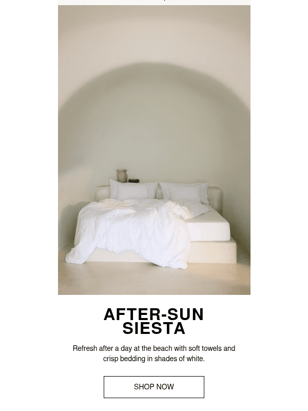 Newsletter preview: New summer home collection