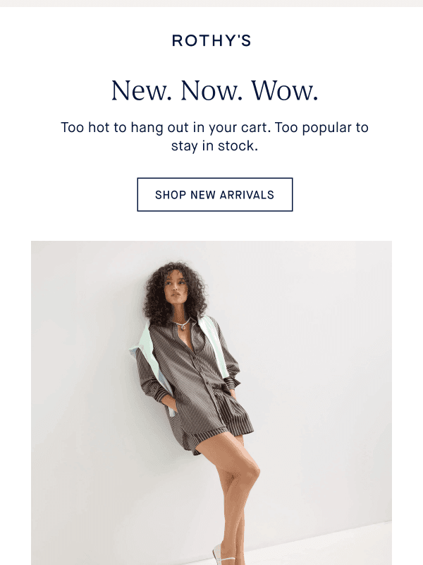 Newsletter preview: ⚡️ New arrivals for Women ⚡️