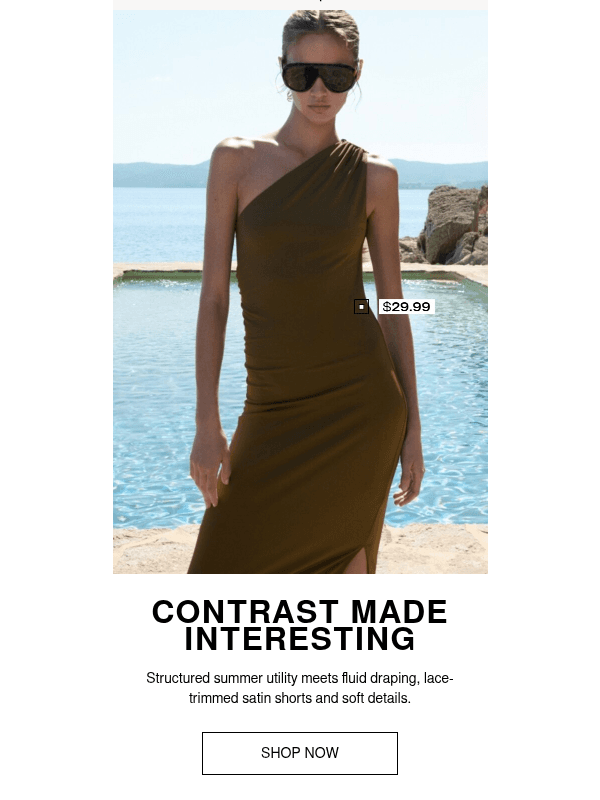 Newsletter preview: Soft summer silhouettes