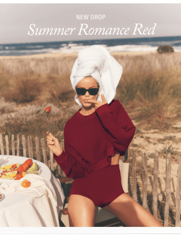 Newsletter preview: New Drop: Summer Romance Red