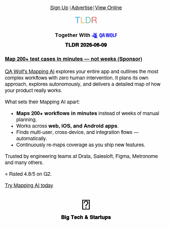 Newsletter preview: Siri AI 📱, Apple Core AI 🤖, loop engineering 👨‍💻
