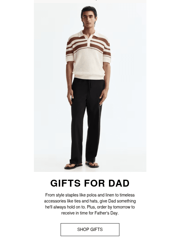 Newsletter preview: The father of all gifts...