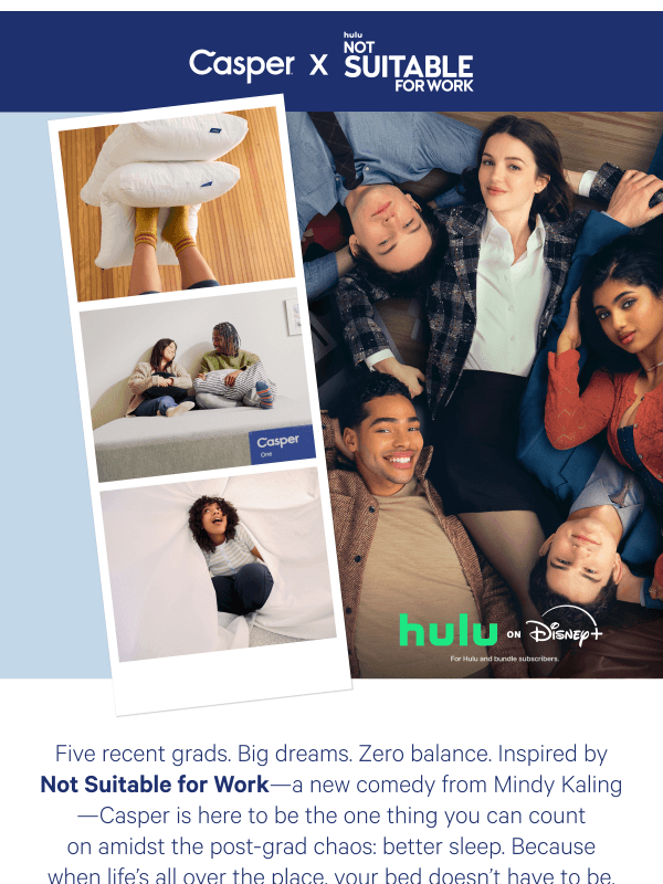 Newsletter preview: Shop the “Your Mattress Knows Too Much” Bundle.
