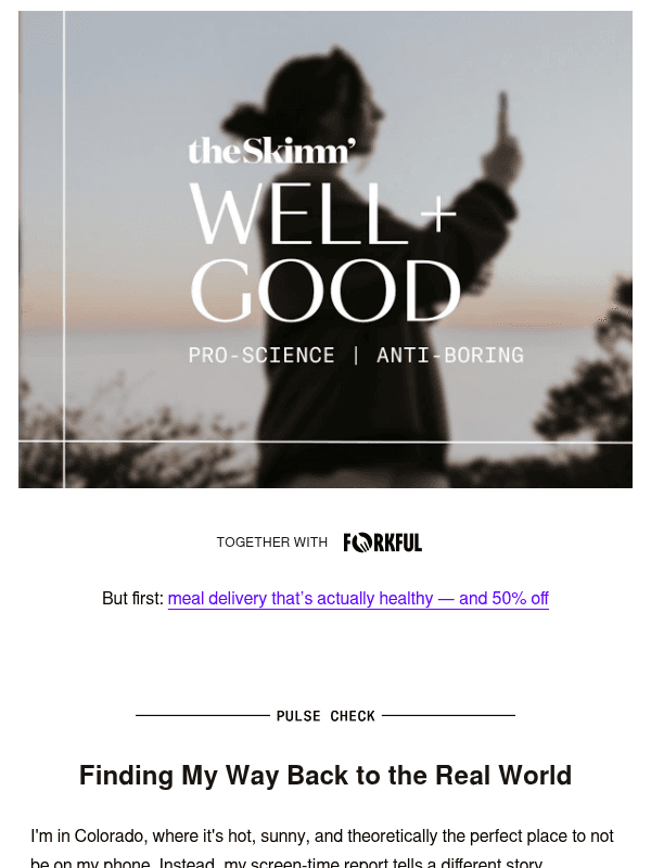Newsletter preview: The antidote to doomscrolling