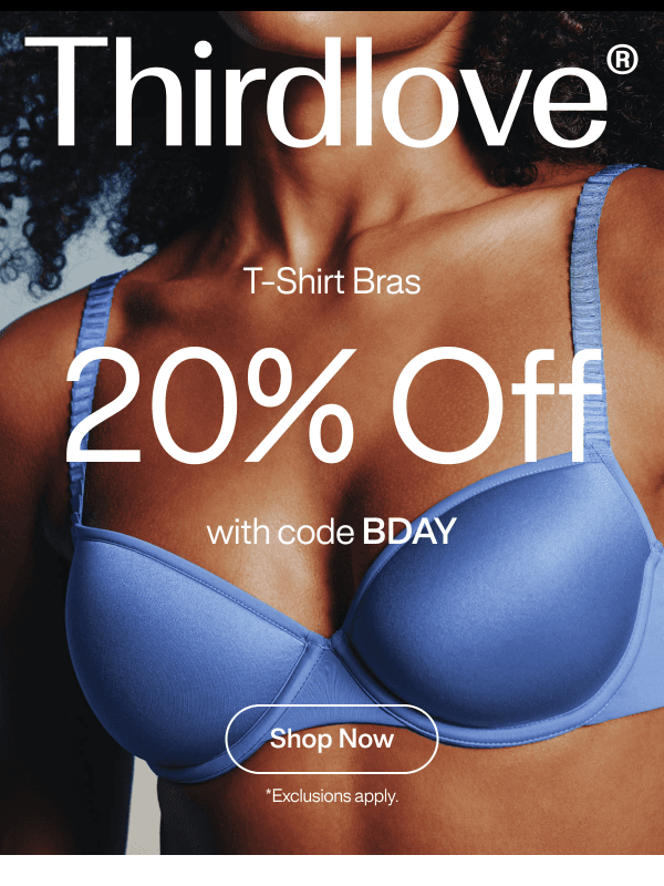 Newsletter preview: Happy B-day to us, 20% off for you.