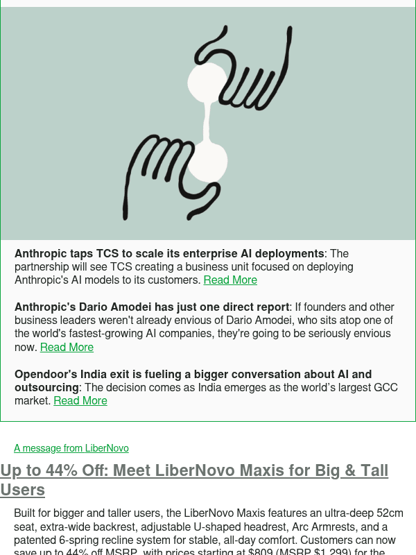 Newsletter preview: Anthropic taps TCS to scale its enterprise AI deployments