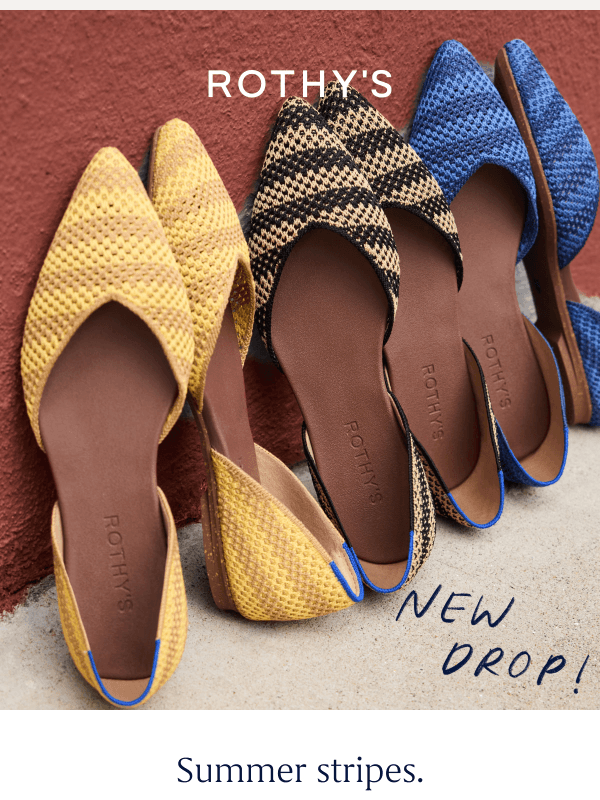 Newsletter preview: Summer is for new stripes.