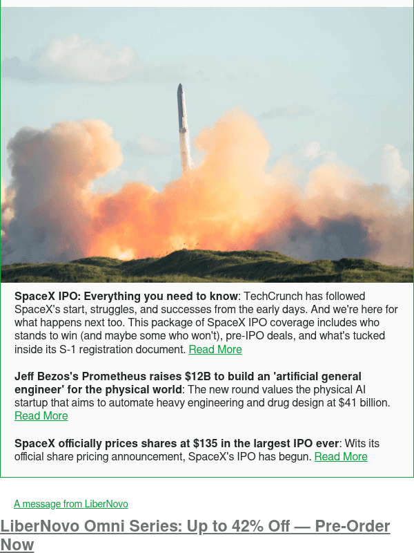 Newsletter preview: SpaceX IPO: Everything you need to know