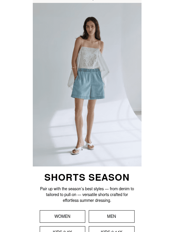 Newsletter preview: Summer's must-have shorts