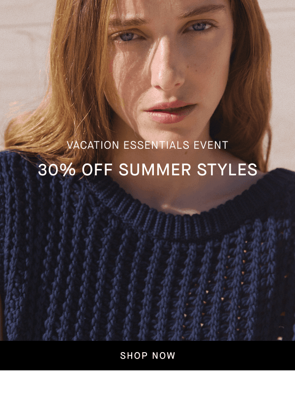 Newsletter preview: 30% Off Natural Fabrics