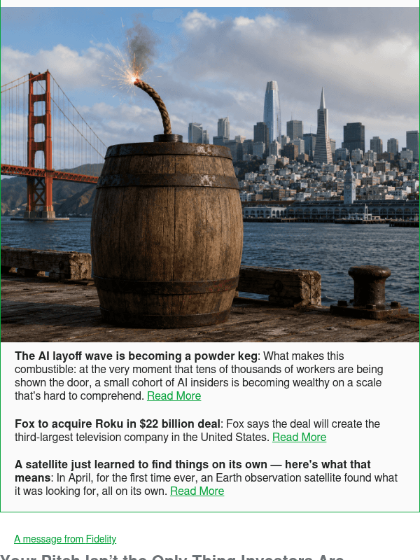 Newsletter preview: The AI layoff wave is becoming a powder keg