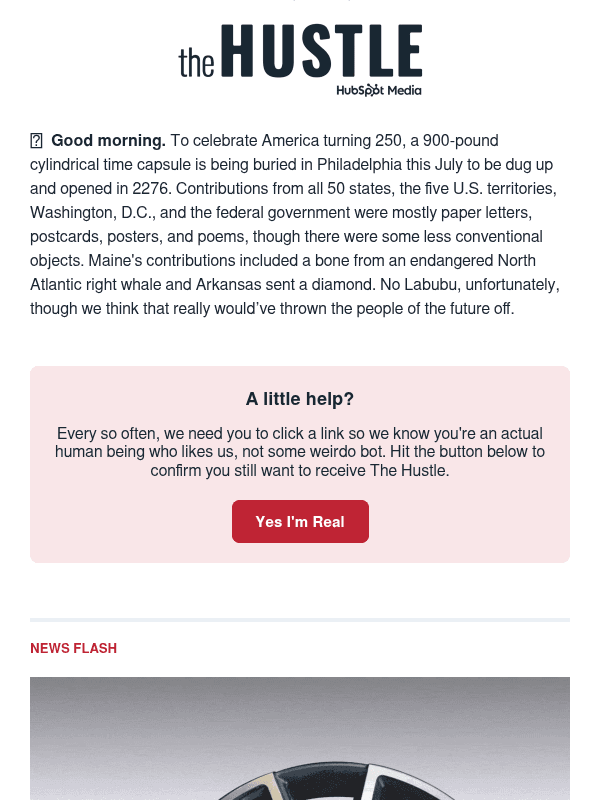 Newsletter preview: ♻️  Reduce & reuse > recycle