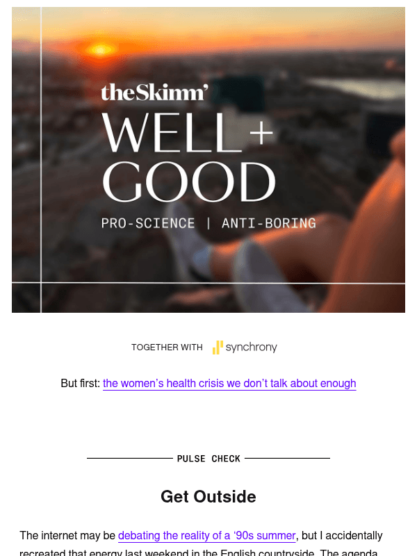 Newsletter preview: Are your summer goals SOFT or SMART?