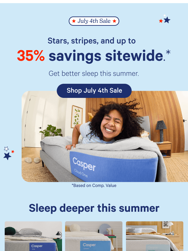 Newsletter preview: Save up to 35% sitewide.*