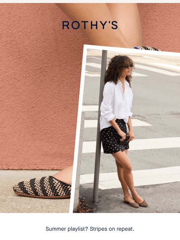 Newsletter preview: Press play on summer stripes.