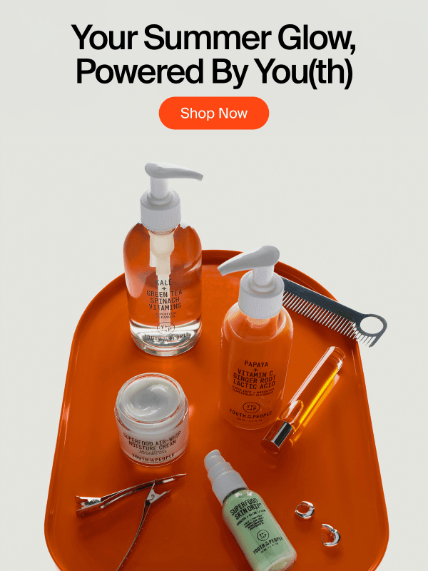 Newsletter preview: Your Summer Glow, Powered by Youth