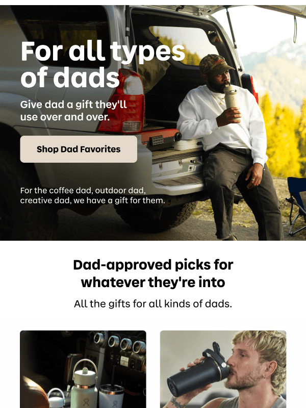 Newsletter preview: Dad types we get