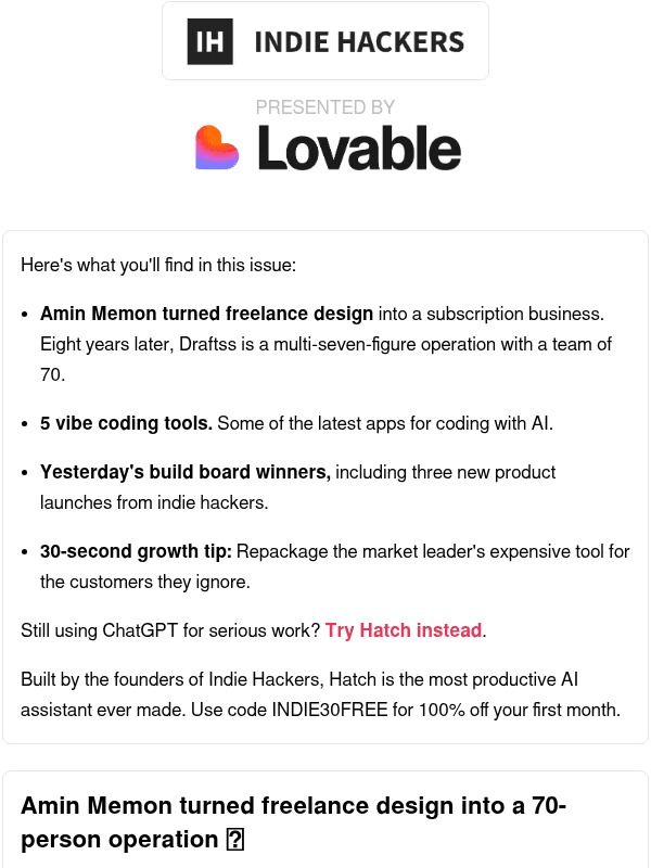 Newsletter preview: 🗞️ What's New: Freelance to multi-7-figures, profit by repackaging tools, negative ROI on AI?