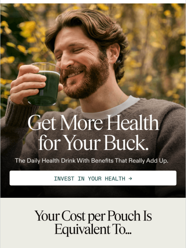 Newsletter preview: Invest in your health