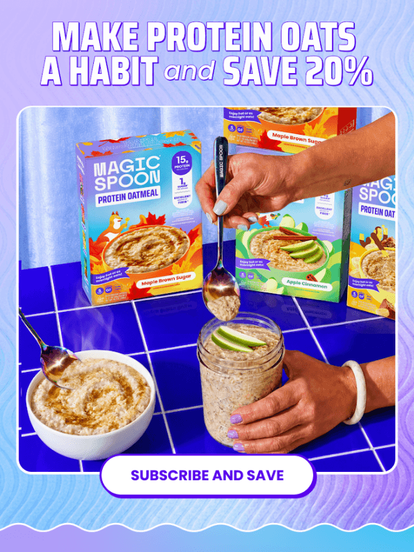 Newsletter preview: Lock in protein oats every morning and save 20%