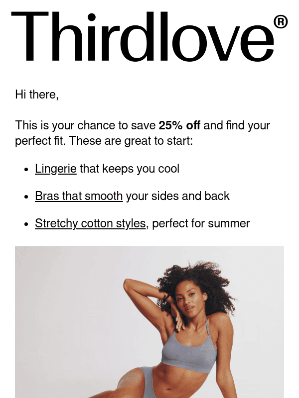 Newsletter preview: ENDS SOON: 25% off.