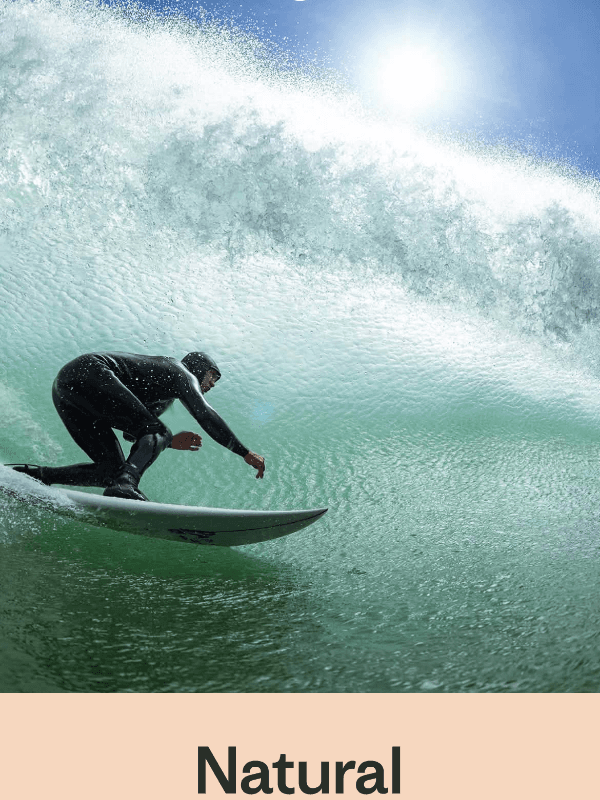 Newsletter preview: Neoprene-free natural rubber wetsuits