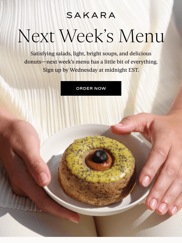 Newsletter preview: Your Fave Donut is on Next Week’s Menu