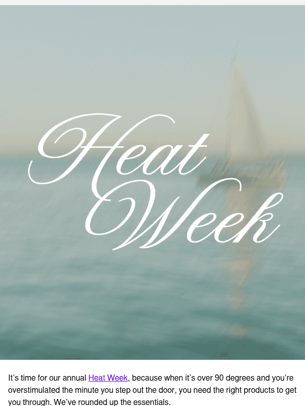 Newsletter preview: Damn, it’s hot out.