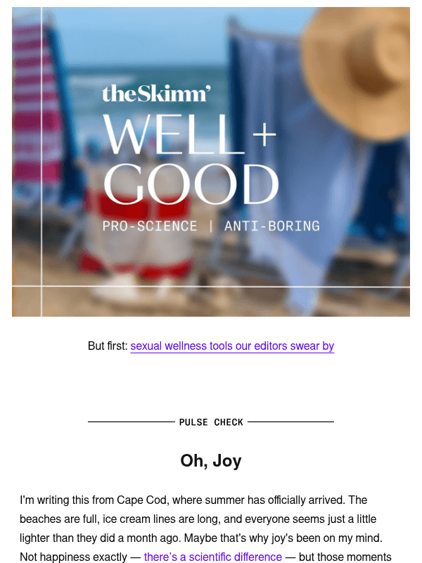 Newsletter preview: Fine, we'll lift weights