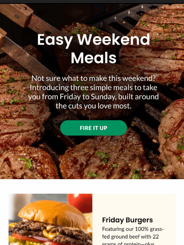 Newsletter preview: 😎 Want easy, breezy meals this weekend?