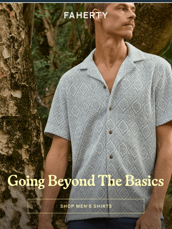 Newsletter preview: Better Than Your Average Summer Shirt