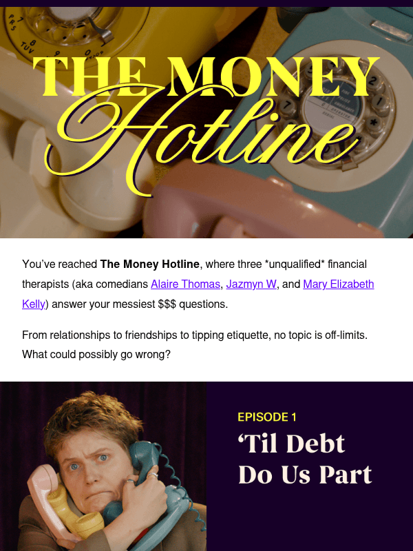 Newsletter preview: What would you do if your partner had serious credit card debt?