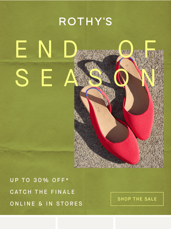 Newsletter preview: So. Much. On. Sale. Now.