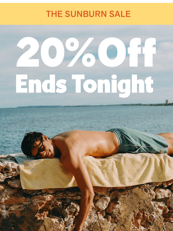 Newsletter preview: Last Chance for 20% Off (!)