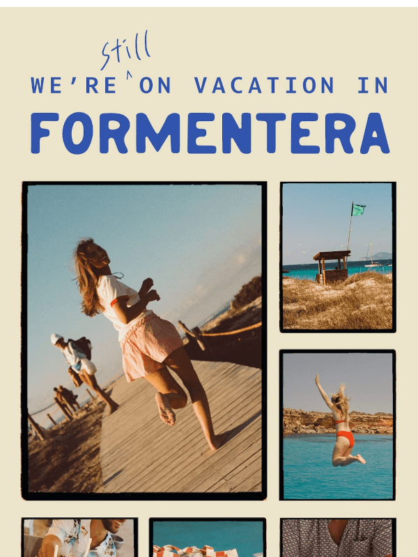 Newsletter preview: Your *Private Tour* of Formentera
