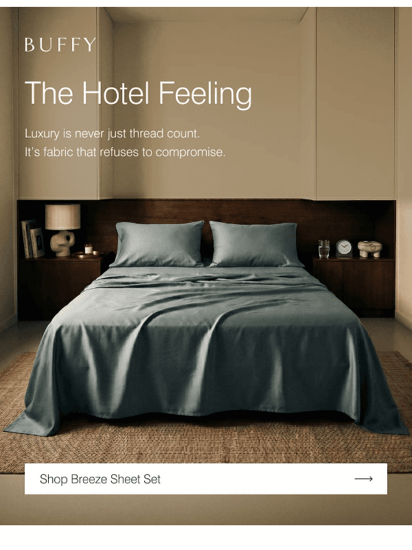 Newsletter preview: Stop leaving your best sleep at the hotel.