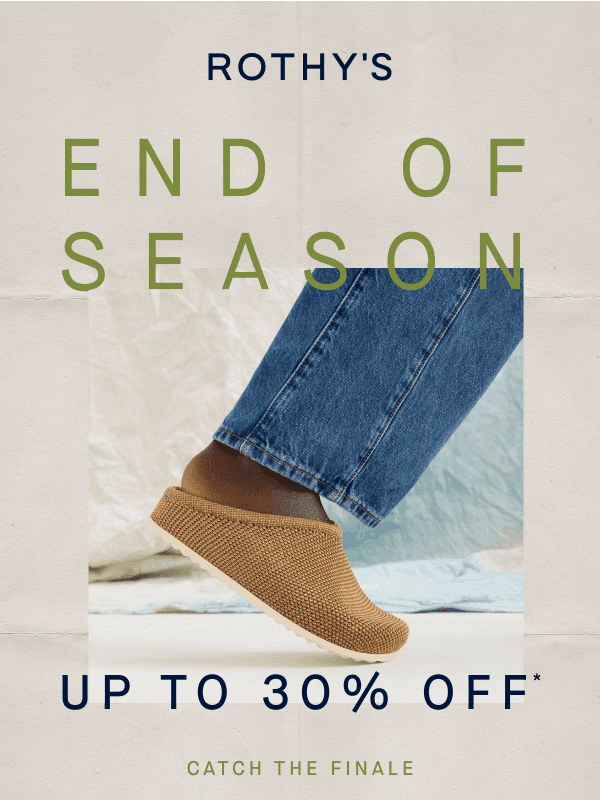 Newsletter preview: Select clogs on sale. Yes, really.