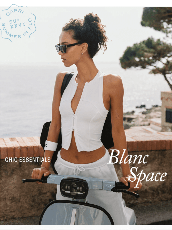 Newsletter preview: New Styles In White