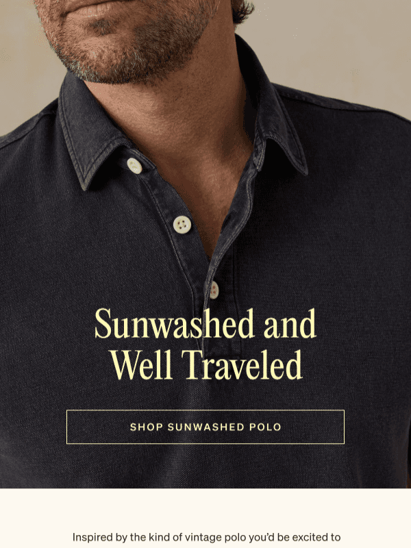 Newsletter preview: Not All Polos Age Like This