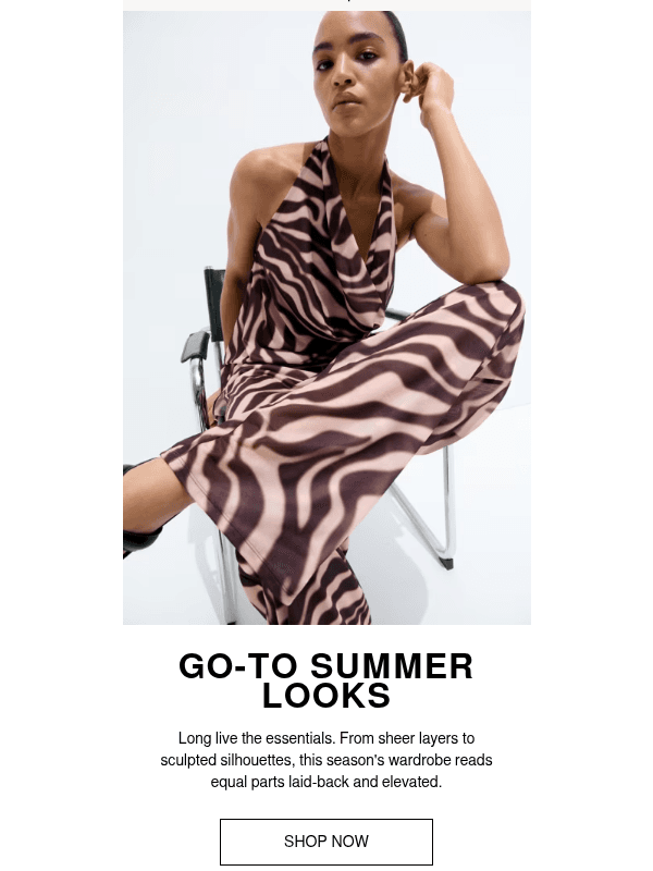 Newsletter preview: Go-to summer looks