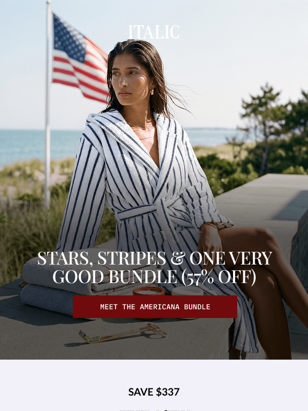 Newsletter preview: Stars, Stripes & 57% Off Our NEW Bundle