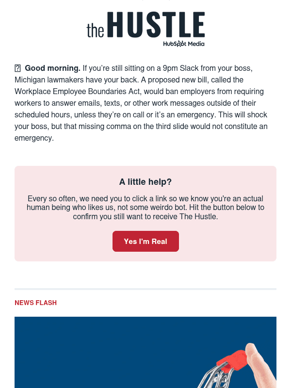 Newsletter preview: 🌴  Paid paid time off